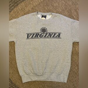 vintage Jansport University of Virginia gray crewneck sweatshirt collegiate
